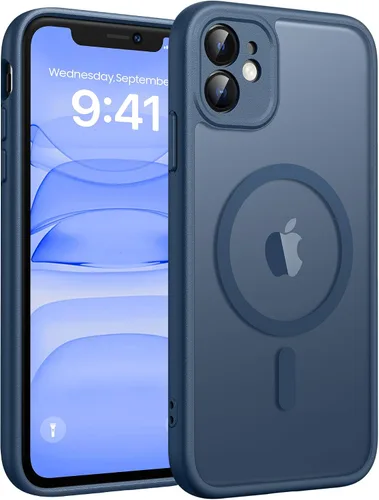 Miniatura 206 de FNTCASE - Funda para iPhone 16 Pro: magnética, mate, translúcida, de grado militar, protectora contra caídas, resistente, fina, duradera y a prueba
