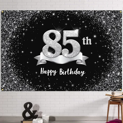 Miniatura 32 de HAMIGAR Telón de fondo de pancarta de feliz 10 cumpleaños de 6 x 4 pies, decoraciones de cumpleaños de 10 años, suministros de fiesta para niñas