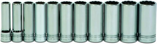 Miniatura 20 de Williams SD-1236 - Toma profunda de 1/2, 12 puntos, 1-1/8 pulgadas