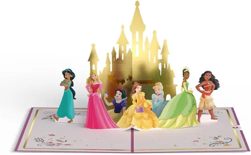 Miniatura 4 de Lovepop Tarjeta desplegable de feliz cumpleaños para ella y él, tarjetas de felicitación de cumpleaños de Disney 3D para niños, niñas, hombres
