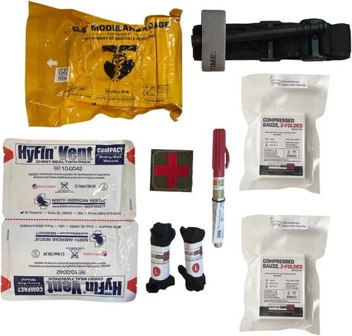 Miniatura 2 de Rescue Essentials Kit de operador EMT Rip-Away Lite (negro)