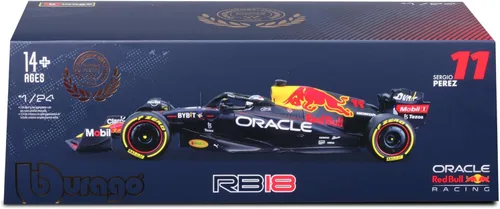 Miniatura 6 de Bburago 1:24 Carrera Oracle Red Bull Racing RB18 (2022) con Driver 'Pérez #11
