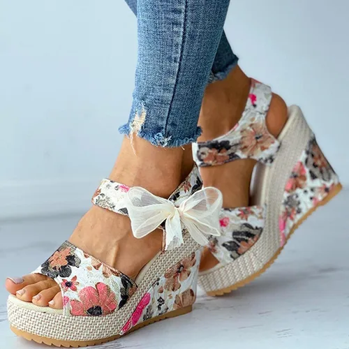 Miniatura 4 de Botines para mujer, con puntera puntiaguda de leopardo, tacón grueso, corte en V, con cremallera lateral y gamuza