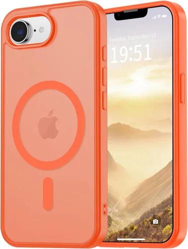 Miniatura 131 de vnnink para iPhone 12 y iPhone 12 Pro, funda de teléfono celular translúcida con protección contra caídas de grado militar, mate magnética
