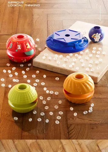 Miniatura 6 de Juguete giratorio apilable para bebé, juguete para autismo, aprendizaje sensorial, apilador en espiral, juguete Montessori para bebés, niñas, niños