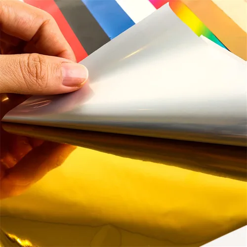 Miniatura 5 de Briartw Papel de Aluminio Termoadhesivo 20x29cm Paquete de 50 Hojas Papel Reactivo para Sellado en Caliente por Impresora Láser y Laminadora