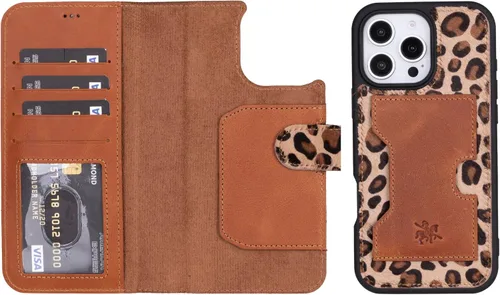 Miniatura 77 de Venito Florence - Funda de piel compatible con Samsung Galaxy S9, extra segura con bloqueo RFID, cartera desmontable para teléfono (gris decolorado)