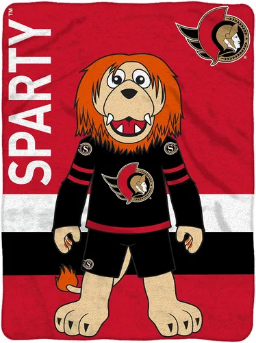 Miniatura 4 de Sleep Squad Anaheim Ducks Wild Wing Mascot - Manta de felpa Raschel de 60 x 80 pulgadas, una manta de mascota de la NHL
