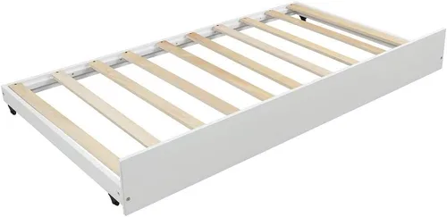 Miniatura 6 de Bastidor para cama tamaño Twin, con techo y cerca, no incluye box spring