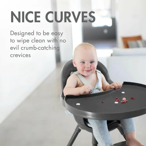 Miniatura 4 de Boon GRUB Silla alta ajustable para bebé, silla alta convertible y silla para niños pequeños, sillas altas para bebés y niños pequeños de 6 meses a
