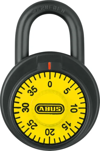 Miniatura 6 de ABUS 78/50 KC - Candado de combinación de 2 pulgadas para casillero, negro