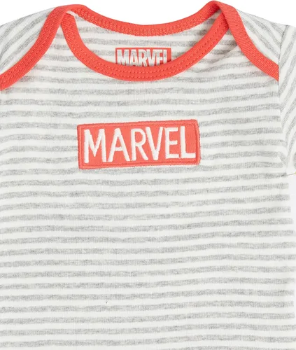 Miniatura 2 de Tienda Essentials Disney Marvel Star Wars Toddlers Baby Boys Short-Sleeve Bodysuits Pack of 6