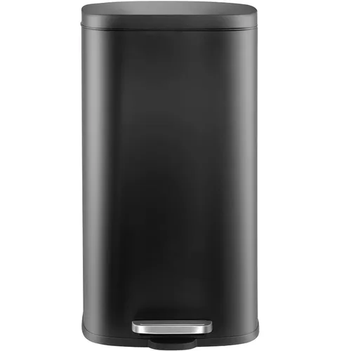 Miniatura 11 de Cubo de Basura, Cubo de Basura de Cocina de Acero Inoxidable con Pedal, Cubo de Residuos con Pedal con Tapa con Bisagras y Cubo Interior Extraíble