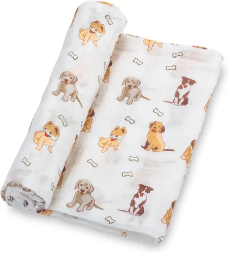 Miniatura 20 de LollyBanks Manta para Envolver, Mantas de Muselina 100% Algodón para Niños y Niñas, Manta de Recepción para Recién Nacido Grande de 47 x 47
