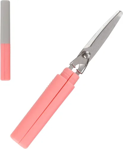 Miniatura 28 de Mini Pen Tijeras portátiles de seguridad de viaje – Gatito de jardín, gatito juguetón y cachorro de chef – 1 par cada uno