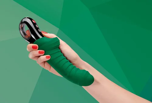 Miniatura 2 de FUN FACTORY Juguetes para adultos, vibrador realista serie G5 de silicona recargable, juguetes sexuales de lujo para mujeres y juguetes sexuales