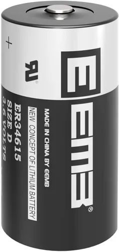 Miniatura 10 de EEMB Paquete de 8 pilas ER34615 D de 3,6 V, batería de litio de 19 Ah Li-SOCL2, batería no recargable LS-33600 SB-D02 XL-205F para máquina