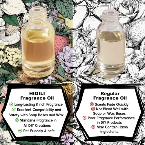 Miniatura 7 de HIQILI Aceite de fragancia de fresa para uso difusor, ideal para velas, jabón, mantequilla corporal, perfume de aroma afrutado de bricolaje, 5.07