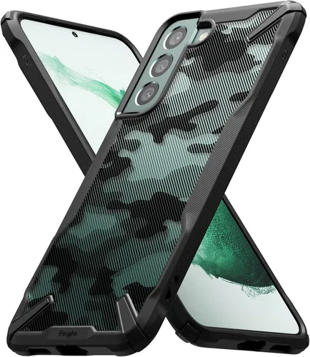Miniatura 14 de Ringke Fusion-X para Samsung Galaxy S22 Ultra Funda [Recortes Precisos para Lentes de Cámara] Parachoques Mejorado Resistente Uso Rudo a Prueba
