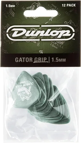 Jim Dunlop Gator Grip® Púa 1.5MM - Paquete de 12
