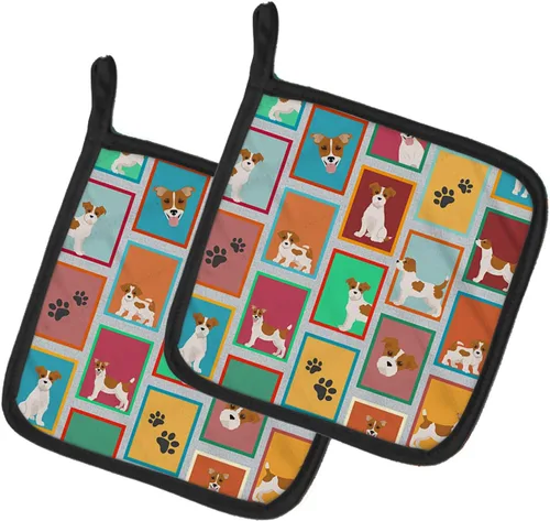 Miniatura 65 de Caroline's Treasures MLM1149PTHD - Juego de soportes para ollas de cocina resistentes al calor, almohadillas calientes para horno para cocinar