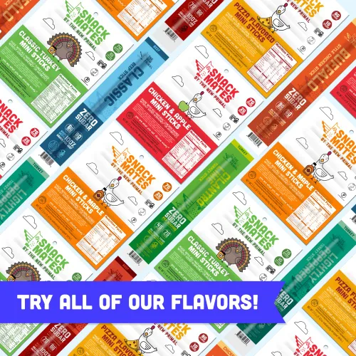 Miniatura 8 de The New Primal Snack Mates - Palitos de pollo y arce, aperitivos saludables sin gluten para niños, aperitivos bajos en azúcar y alto en proteínas