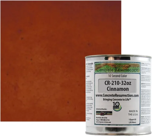 Miniatura 19 de Tinte profesional para hormigón de secado rápido, fácil de usar. Tinte de acetona Concrete Resurrection de diez segundos de color, 32 onzas