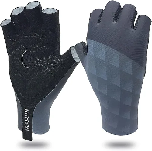 JinMaYi - Guantes de ciclismo para bicicleta guantes de bicicleta de montaña antideslizantes amortiguadores acolchados transpirables guantes