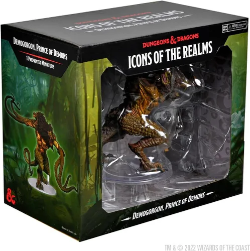 Miniatura 2 de WizKids Dungeons and Dragons IR: Demogorgon prepintado Príncipe de los Demonios 96193