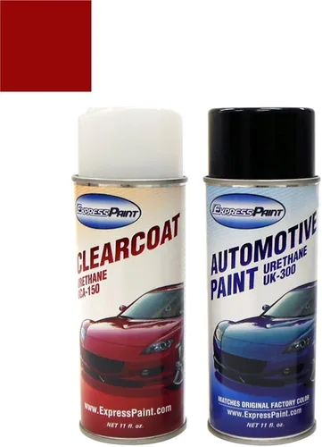 Miniatura 196 de Aerosol para pintura de retoque automotriz Mazda Miata, color beige metálico 11F, paquete todo incluido