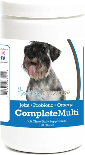 Miniatura 60 de Healthy Breeds Boxer todo en uno multivitamínico suave masticable 120