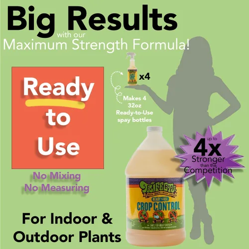 Miniatura 4 de Trifecta Jabón Insecticida de Control de Cultivos para Plantas Fungicida Totalmente Natural para Plantas Eliminador de Ácaros Araña para Plantas