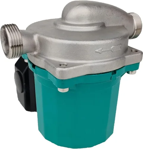 Miniatura 3 de Recirculador de bomba de presión de agua caliente de 3 velocidades de acero inoxidable de 115 V para el hogar, calentador solar/grifo/caldera/ducha