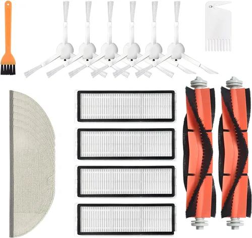 Miniatura 13 de Filtro de repuesto para cepillo principal y cepillo lateral para aspiradoras Xiaomi Mijia 1C
