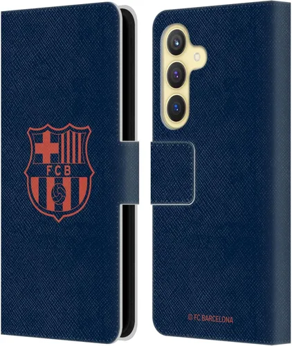 Miniatura 39 de Head Case Designs Funda de piel con licencia oficial del FC Barcelona Barca Crest Graphics para Samsung Galaxy A06 4G