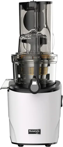 Miniatura 7 de Kuvings Exprimidor lento entero REVO830 Máquina exprimidora de presión fría – Canales de alimentos extra anchos de 3.465 in y 1.890 in – Motor Negro