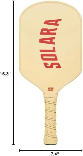 Miniatura 7 de Solara '94 Legacy Pickleball - Núcleo de fibra de carbono de 0.630 in para control y potencia, aprobado por Pickleball de Estados Unidos