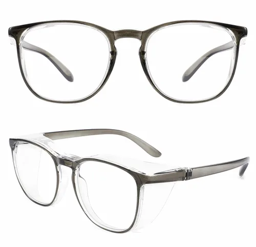 Alsenor Gafas de seguridad antiniebla, gafas protectoras con bloqueo de luz azul, antipolvo, protección UV, para hombres y mujeres (Nuevo-Gris)