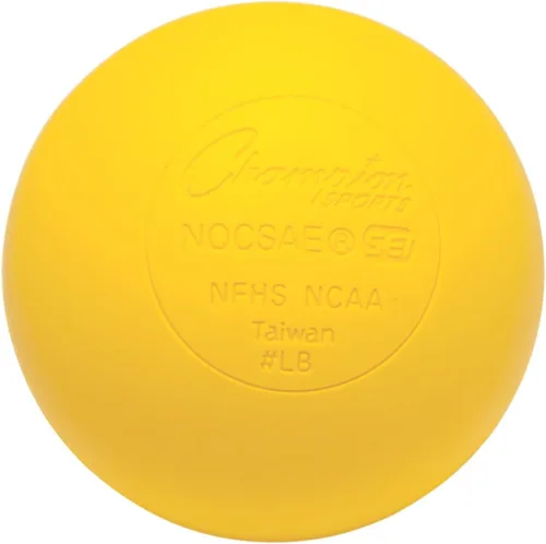 Miniatura 2 de Champion Sports Lacrosse Balls - Tamaño y peso oficiales, aprobado por la NCAA y NFHS, certificado SEI - Profesional y juvenil juego y práctica