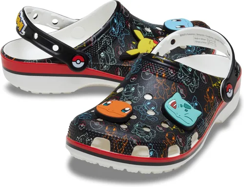 Miniatura 6 de Crocs Zuecos Pikachu clásicos unisex para adultos Pikachu y sus amigos