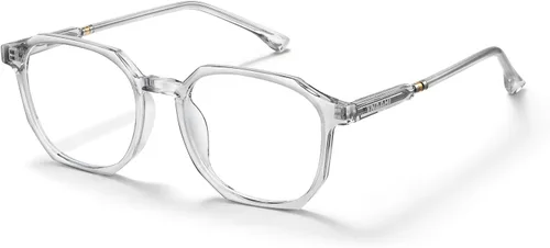 Miniatura 9 de Gafas de luz azul para hombres y mujeres, 99% bloqueador de luz azul, protección UV. Ideal para uso en computadora, juegos, lectura.