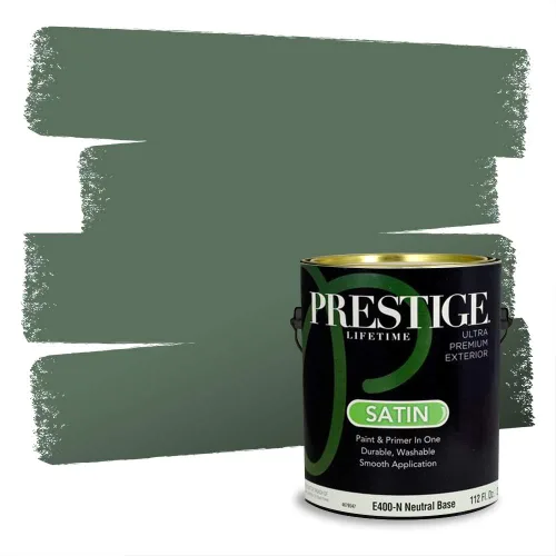 Miniatura 1767 de Prestige Paints - pintura de exterior y pintura de imprimación en una, E100-T-6006-10AVP