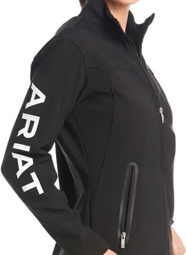 Miniatura 3 de ARIAT New Team Softshell - Chaqueta para mujer, color negro