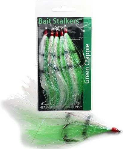 Miniatura 8 de Cebo Stalkers: Stinger vuela para atrapar bagre extra, añadir a cualquier plataforma de pesca de gato, paquete de 5 Bluegill