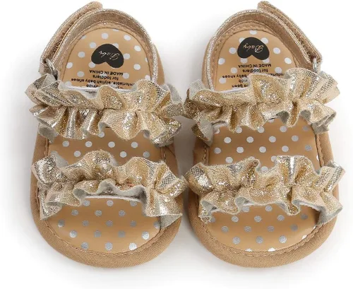 Miniatura 16 de Sandalias de verano para bebés, niñas y niños, unisex, antideslizantes, suela suave, transpirable, para primeros pasos, zapatos de playa al aire