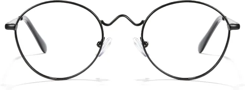 Miniatura 27 de Cyxus Gafas Redondas con Bloqueo de Luz Azul para Hombres y Mujeres, Marco de Alambre, Ultraligeras, Cómodas, para Oficina, Computadora