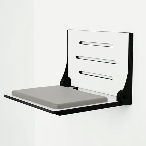 Miniatura 3 de Cojín de espuma para asiento de ducha, impermeable y antideslizante, fácil de limpiar, color plateado