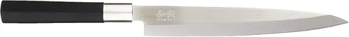 Miniatura 2 de Kai Wasabi Cuchillo Yanagiba negro, 20,7 cm