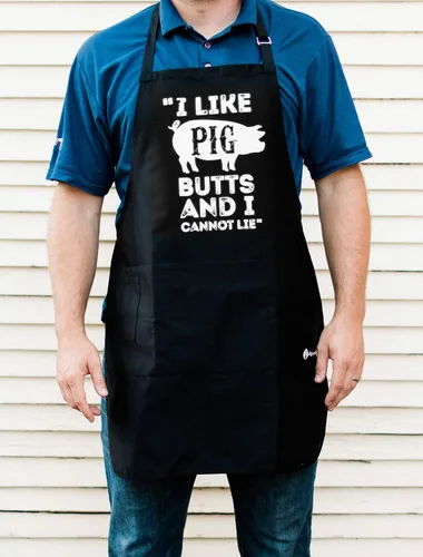Miniatura 8 de ApronMen - Funny Apron For Men - BBQ Gifts for Men & Unique Gifts for Fathers - Mens Aprons for Grilling Me gustan las colillas de cerdo
