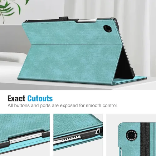 Miniatura 9 de Fintie Funda para Samsung Galaxy Tab A8 de 10.5 pulgadas modelo 2022 (SM-X200/X205/X207), cubierta trasera inteligente de visión multiángulo